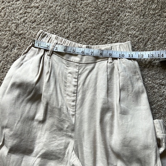 2 Express high waisted linen blend pull on pants, size XXS.. fits up to S - Picture 9 of 13